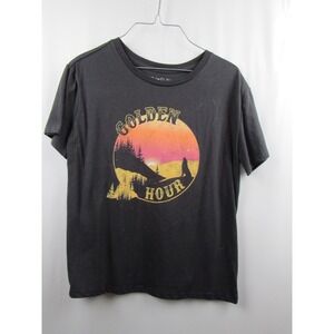 Fifth Sun T Shirt Womens Size Large Golden Hour
